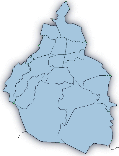 Mapa DF